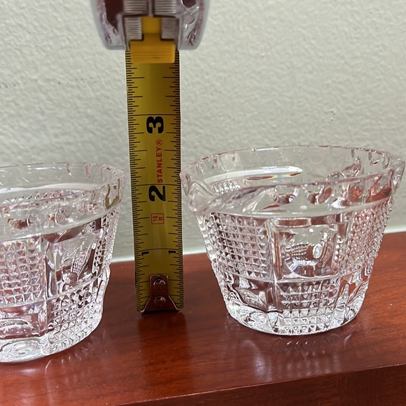 FB Rogers Lead Crystal Sugar/Creamer/Tray Set - Picture 5 of 7